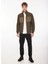 Haki Erkek Bato Yaka Relaxed Fit Sweatmont D3WM-SWT6 1