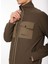 Haki Erkek Bato Yaka Relaxed Fit Sweatmont D3WM-SWT6 3