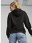 67788501 Her Hoodie Tr Siyah Kadın Kapüşon Yaka Regular Fit Sweatshirt 5