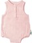 Müslin Kız Bebek Kolsuz Tulum - Innocent Pink 1