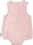Müslin Kız Bebek Kolsuz Tulum - Innocent Pink 4