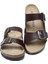 K0765DE Kifidis Soft Step Erkek Çift Bantlı Deri Mantar Terlik 40-46 4