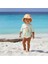 Bucket Hat Flowers Uv Korumalı Şapka Vanilla Krem-19-36 Ay 2