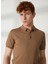 Polo Yaka Slim Fit Kahve Erkek Kazak FM23S07MACORTEZ 1