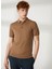 Polo Yaka Slim Fit Kahve Erkek Kazak FM23S07MACORTEZ 2