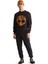 Siyah Erkek Kapüşonlu Sweatshirt TB0A2BJ8P561_TREE Logo Crew Neck Sw 1