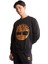 Siyah Erkek Kapüşonlu Sweatshirt TB0A2BJ8P561_TREE Logo Crew Neck Sw 2