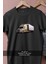 Oversize Amerikan Tarz Tır Tasarımlı Unisex T-Shirt 2