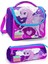 Kız Çocuk Mor Unicorn Beslenme Çantası Seti 1