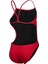 Team Swimsuit Challenge Solid Çocuk Kırmızı Yüzücü Mayosu 004765450 2
