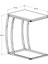 Profile C Sehpa - Mermer Desenli 50X62X35 cm (Gxyxd) 7