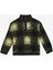 Sarı - Siyah Erkek Çocuk Dik Yaka Oversize Ekose Sweatshirt D3WB-SWT16 1