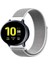 Samsung Galaxy Watch Active 2 40MM / 44MM Akıllı Saat Uyumlu Spor Kumaş Desenli Cırt Cırtlı Kordon Kayış 1