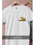 Oversize Sarı Kanatlı Honda Cep Tasarımlı Unisex T-Shirt 2