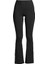 23150-901 Flare High Waist Pant Kadın Siyah Geniş Paça Yüksek Bel Normal Kalıp Eşofman Altı 1