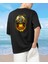 Oversize Gold Dalgıç Dalış Başlığı Tasarımlı Unisex T-Shirt 3