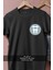 Oversize Diş Teli Cep Tasarımlı Unisex T-Shirt 3