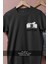 Oversize True Detective Poster Film Cep Tasarımlı Unisex T-Shirt 2