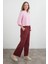 Paçası Püsküllü Beli Lastikli Gabardin Pantolon 3