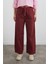 Paçası Püsküllü Beli Lastikli Gabardin Pantolon 6
