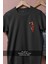 Oversize Iron Man Cep Tasarımlı Unisex T-Shirt 2