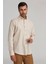 Regular Fit Uzun Kol Paşa Yaka Gömlek Bej GMARS0322301203_D07 1