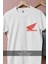 Oversize Kırmızı Kanatlı Honda Cep Tasarımlı Unisex T-Shirt 2