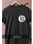 Oversize Disko Topu Cep Tasarımlı Unisex T-Shirt 2