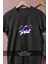 Oversize Mini Dalgıç ve Dalış Tüpü Tasarımlı Unisex T-Shirt 2