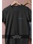Oversize Invisalign Logo Cep Tasarımlı Unisex T-Shirt 4