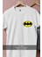 Oversize Batman Logo Cep Tasarımlı Unisex T-Shirt 2