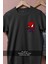 Oversize Minik Spider-Man Örümcek Adam Cep Tasarımlı Unisex T-Shirt 2