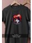 Oversize Light Yagami Ryuk Death Note Tasarımlı Unisex T-Shirt 2