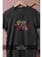 Oversize Marvel Avengers Illustration Tasarımlı Unisex T-Shirt 2