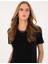 Kadın Siyah Regular Fit Örme Elbise 50306008-VR046 2