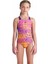 Girl's Arena Multi Colours Swimsuit V Back Kız Çocuk Mayo Mor 009007909 1