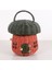 Renkli Mantar Rattan Masa Lambası 22X30 cm 3