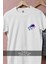 Oversize Mini Dalgıç ve Dalış Tüpü Cep Tasarımlı Unisex T-Shirt 2