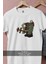 Oversize Giant Zombie Illustration, Plants Vs Zombies Tasarımlı Unisex T-Shirt 3