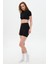 Aozora Sport Aktif Spor Mini Şort Siyah 6