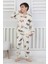 Isob Bej Uçak Desenli %100 Pamuk Erkek Çocuk Pijama Takımı 3-8 Yaş 51303-B 1