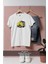 Oversize Sarı Hafriyat Kamyonu Tasarımlı Unisex T-Shirt 2