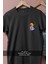 Oversize Koşan Mini Dalgıç Cep Tasarımlı Unisex T-Shirt 2