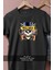 Oversize Guns N' Roses Kuru Kafa Logo Tasarımlı Unisex T-Shirt 2