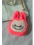 Labubu Peluş Charm, Çanta Charm, Anahtarlık Süsü 13 cm Fosfor Pembe 2