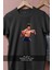 Oversize Bruce Lee Illustration Tasarımlı Unisex T-Shirt 2