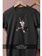 Oversize Rukia Kuchiki Bleach Anime Tasarımlı Unisex T-Shirt 2