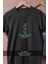 Oversize Deniz Çapası Anchor Tasarımlı Unisex T-Shirt 2