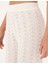Kadın Beyaz Loose Fit Triko Pantolon 50305606-VR013 5