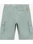 Brooklıne Twill Cargo Short Yeşil Normal Bel Rahat Düz Erkek Kargo Şort 2